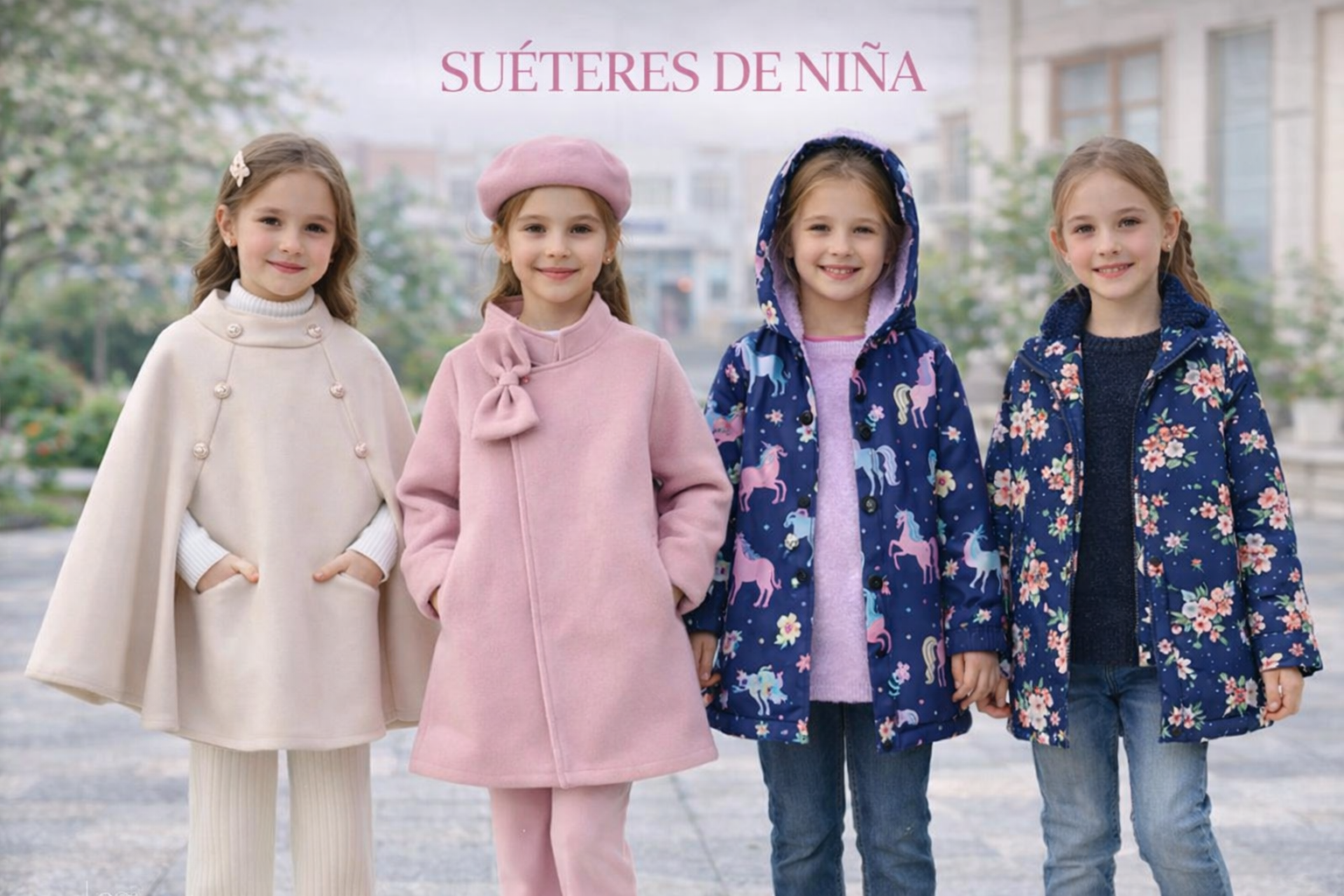 Suéteres de niña