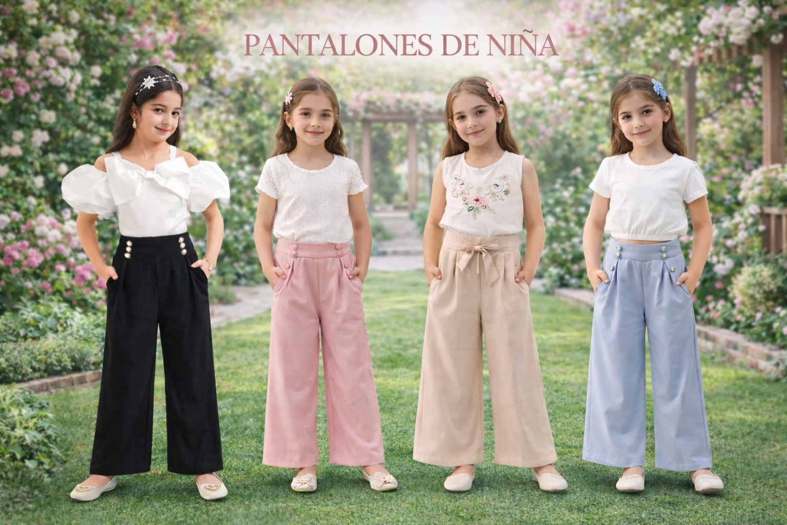 Pantalones de niña