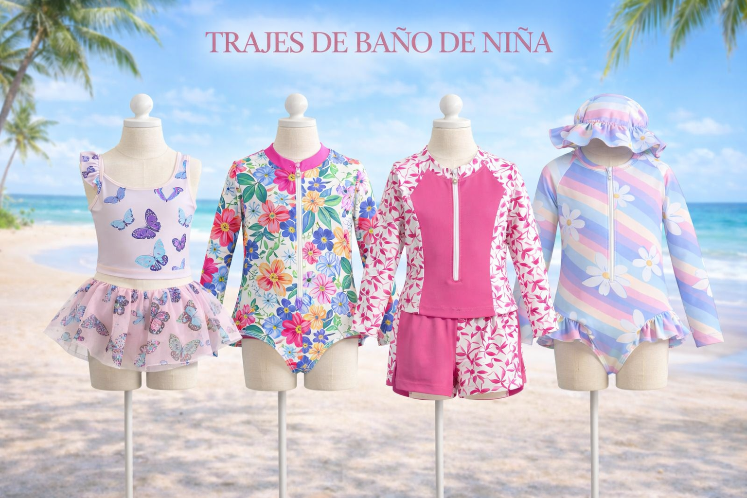 Trajes de Baño de Niña