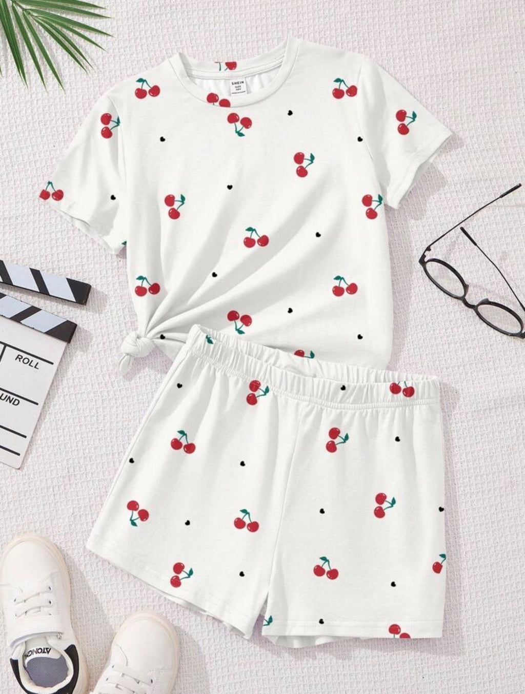 Conjunto de niña Cherry Casual