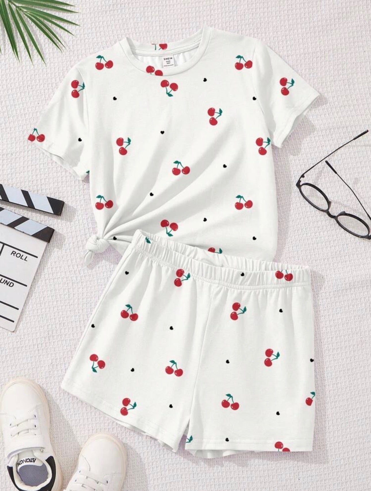 Conjunto de niña Cherry Casual