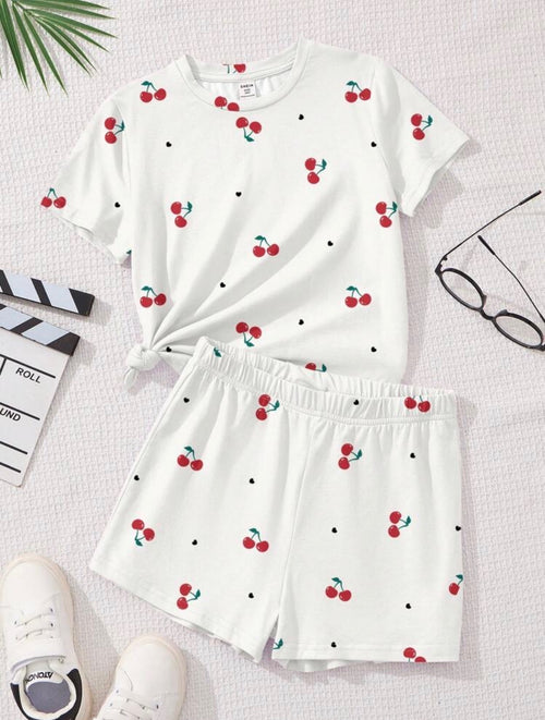 Conjunto de niña Cherry Casual
