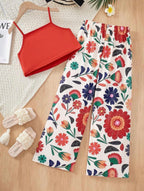 Conjunto de niña Floral Boho