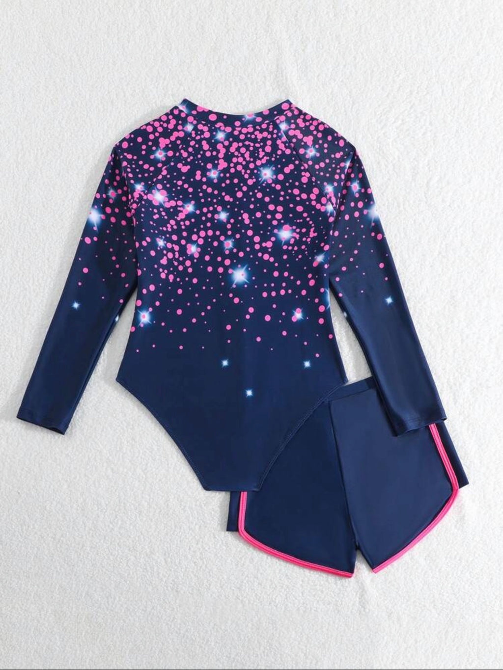 Traje de Baño Infantil Galaxy Splash Rosa