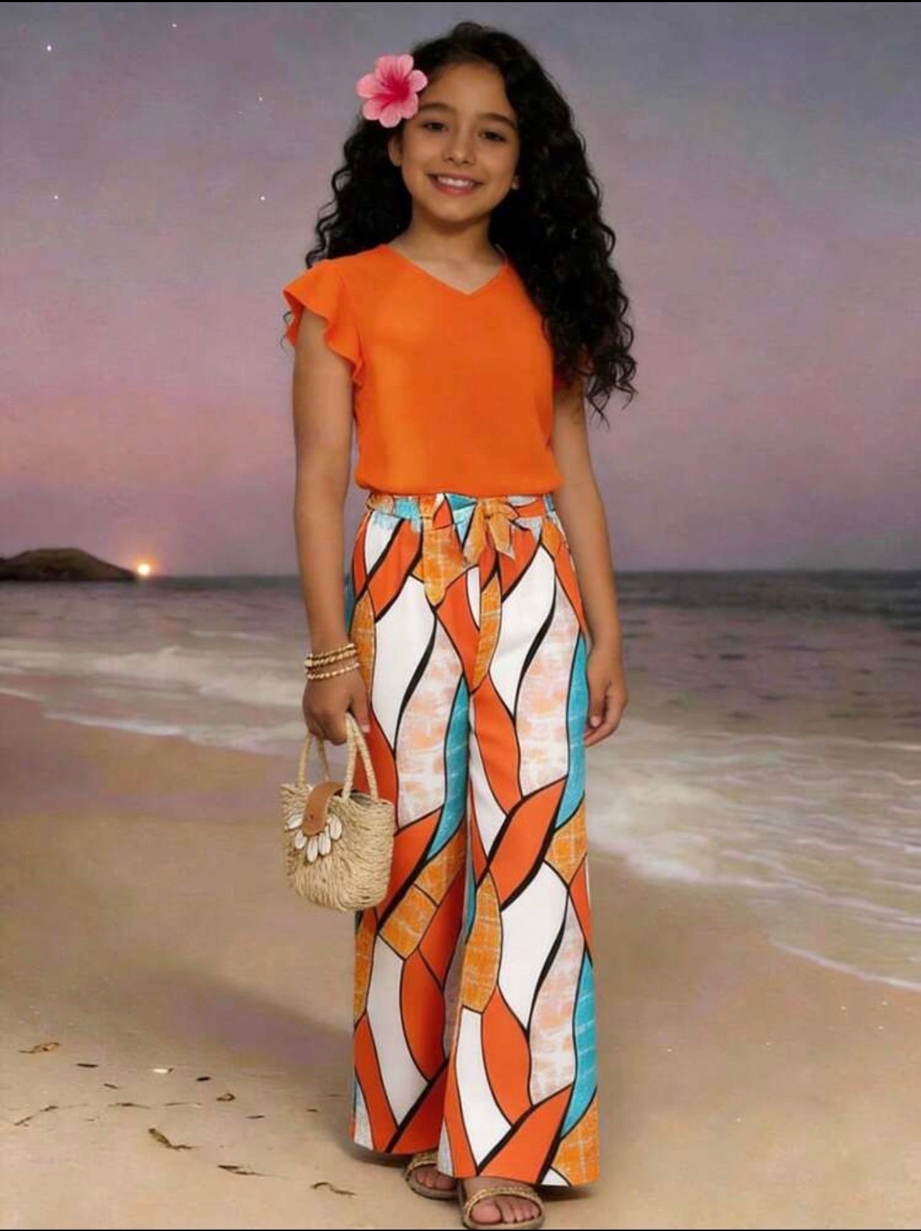 Conjunto Infantil Sunset Waves