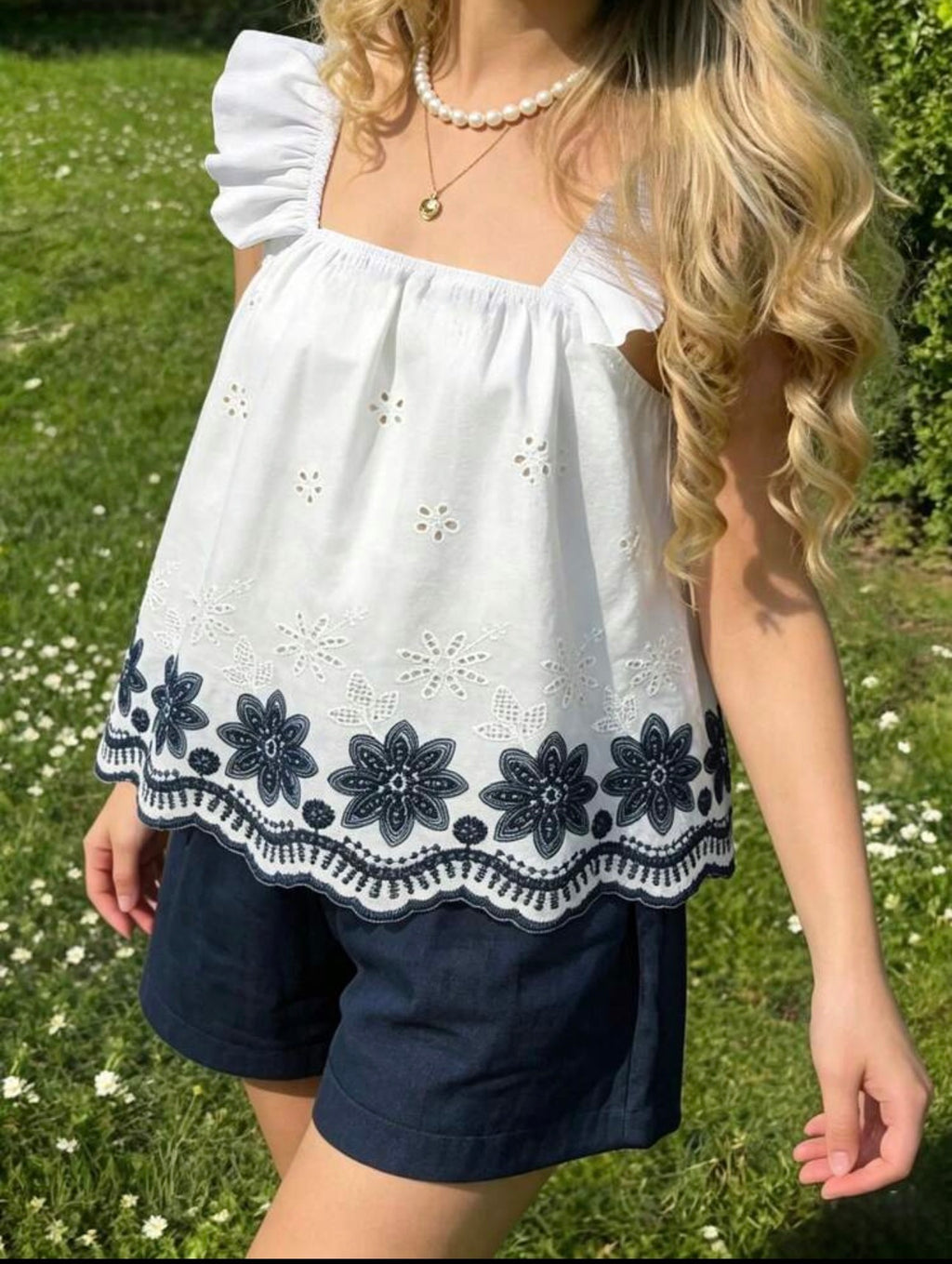 Conjunto Infantil Bordado Elegance
