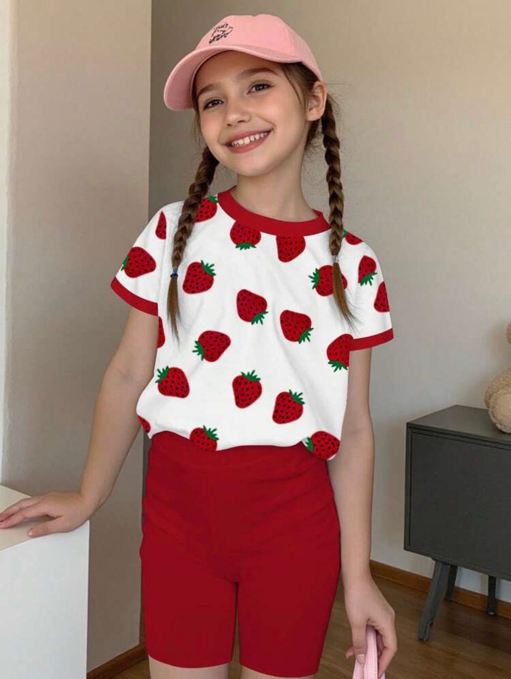 Conjunto de Niña Strawberry Cute