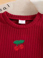 Conjunto de niña Cherry Denim