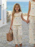 Conjunto de niña Corazones Pastel