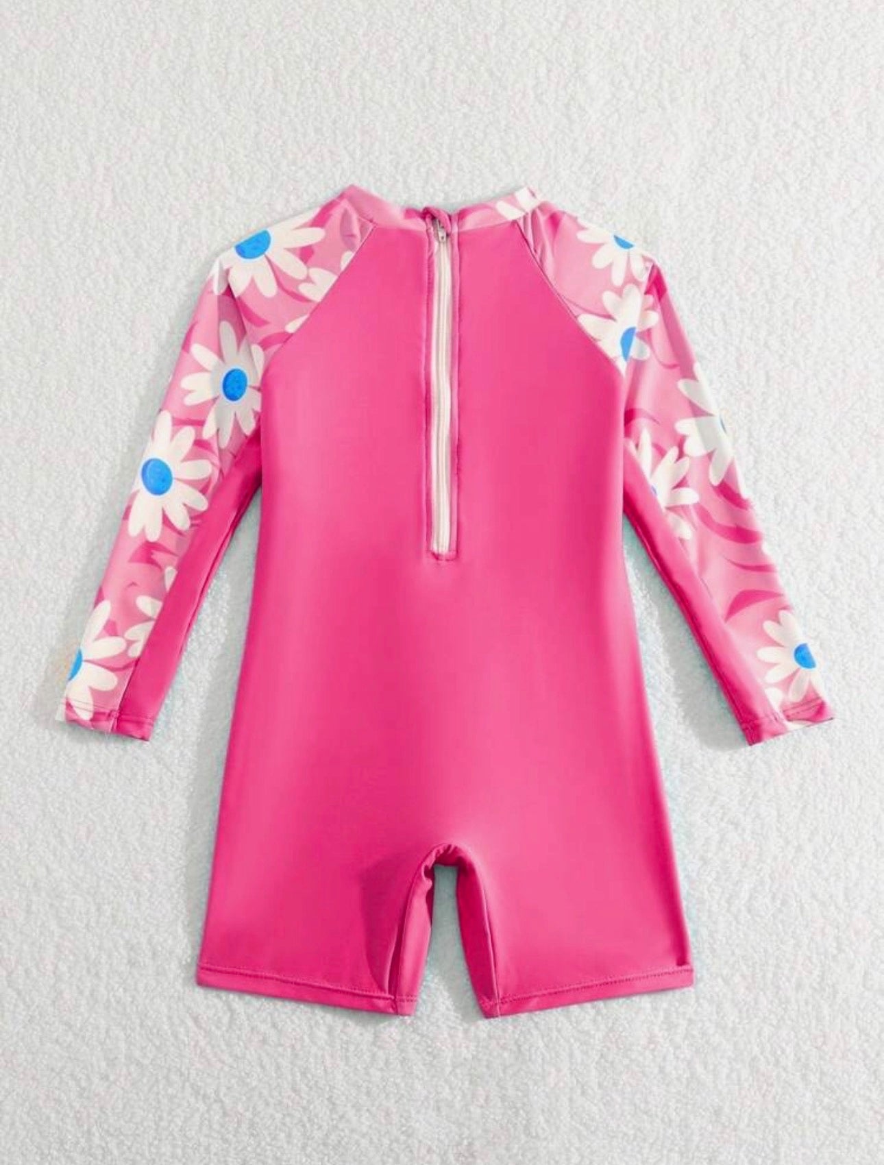 Traje de Baño Infantil Surf Rosa