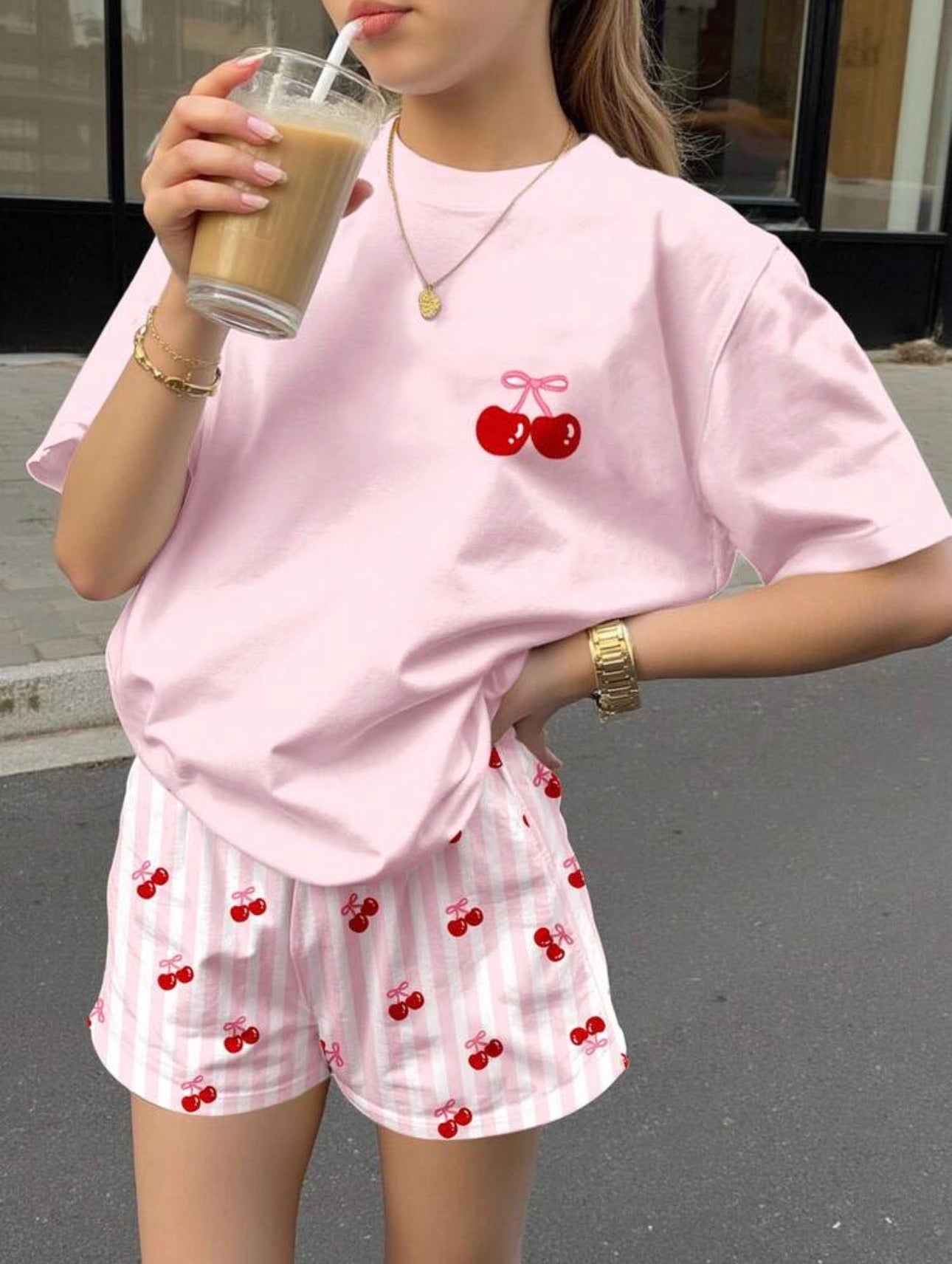 Conjunto Infantil Cherry Pop
