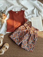 Conjunto de Niña Autumn Bloom