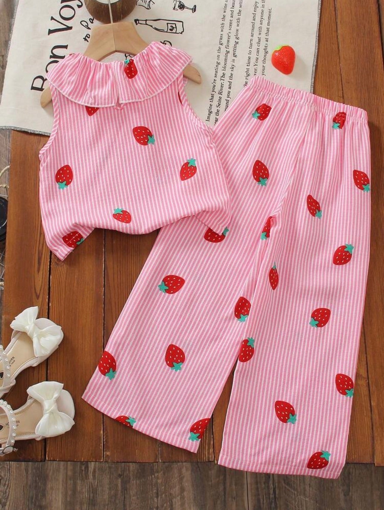 Conjunto de niña Fresas Dulces