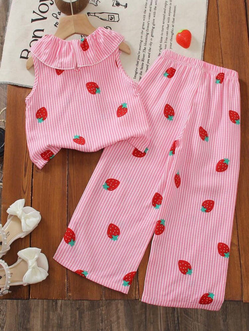 Conjunto de niña Fresas Dulces