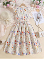 Vestido Infantil Wildflower Garden
