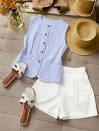 Conjunto Infantil Marina Rayas