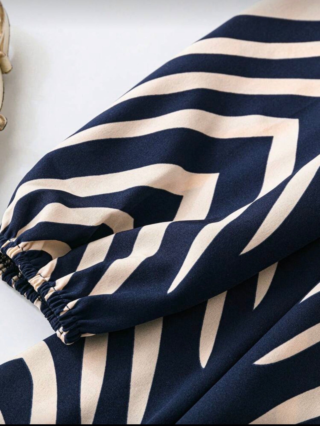 Vestido de Dama Midnight Chevron