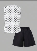 Conjunto Infantil Lunares Clásico