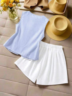 Conjunto Infantil Marina Rayas