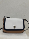 Bolsa Tommy Hilfiger Beige & White Classic