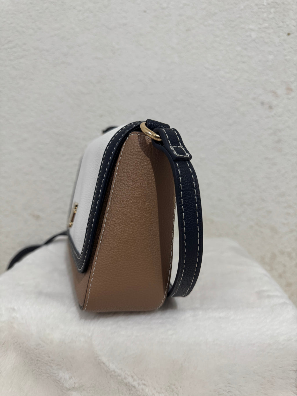 Bolsa Tommy Hilfiger Beige & White Classic
