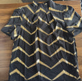 Blusa de Dama Black Chevron Shine