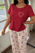 Pijama de Dama Amor Latte