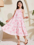 Vestido Infantil Pink Blossom