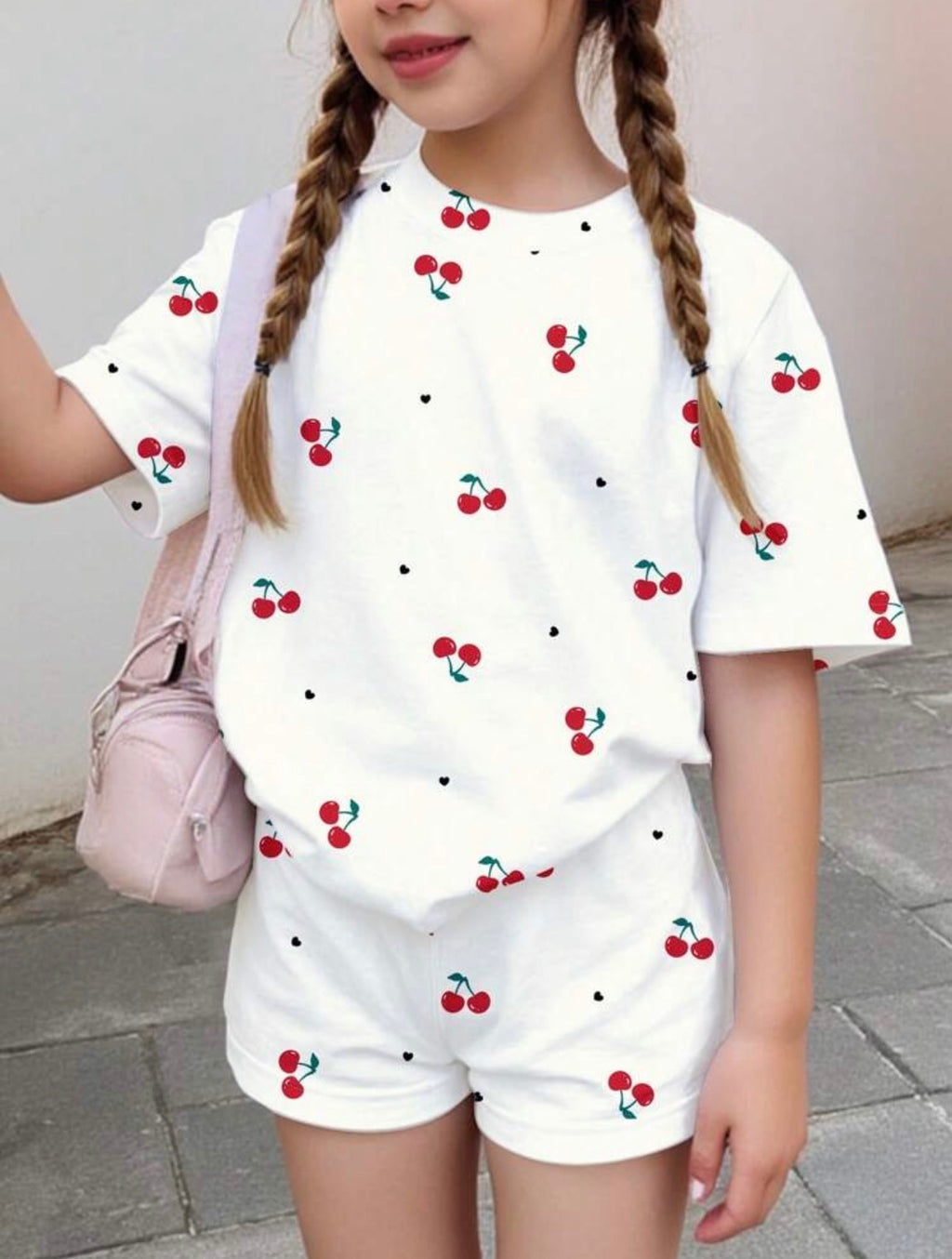 Conjunto de niña Cherry Casual