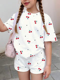 Conjunto de niña Cherry Casual