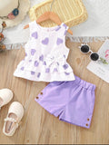 Conjunto de Niña Sweet Hearts