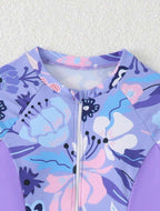 Traje de Baño Infantil Lavanda Bloom