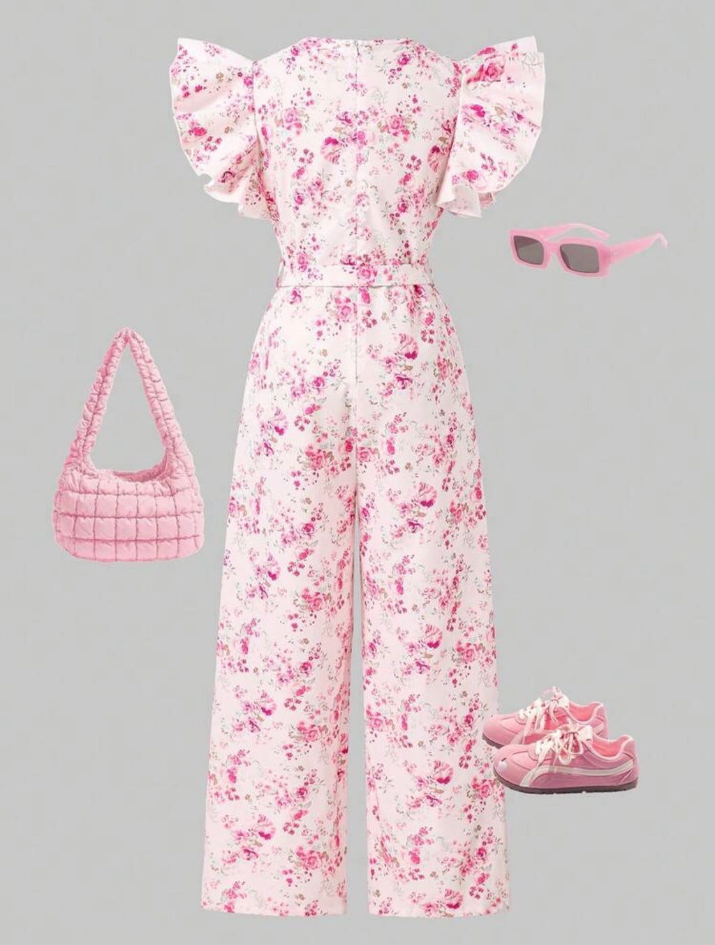 Enterizo Infantil Pink Bloom