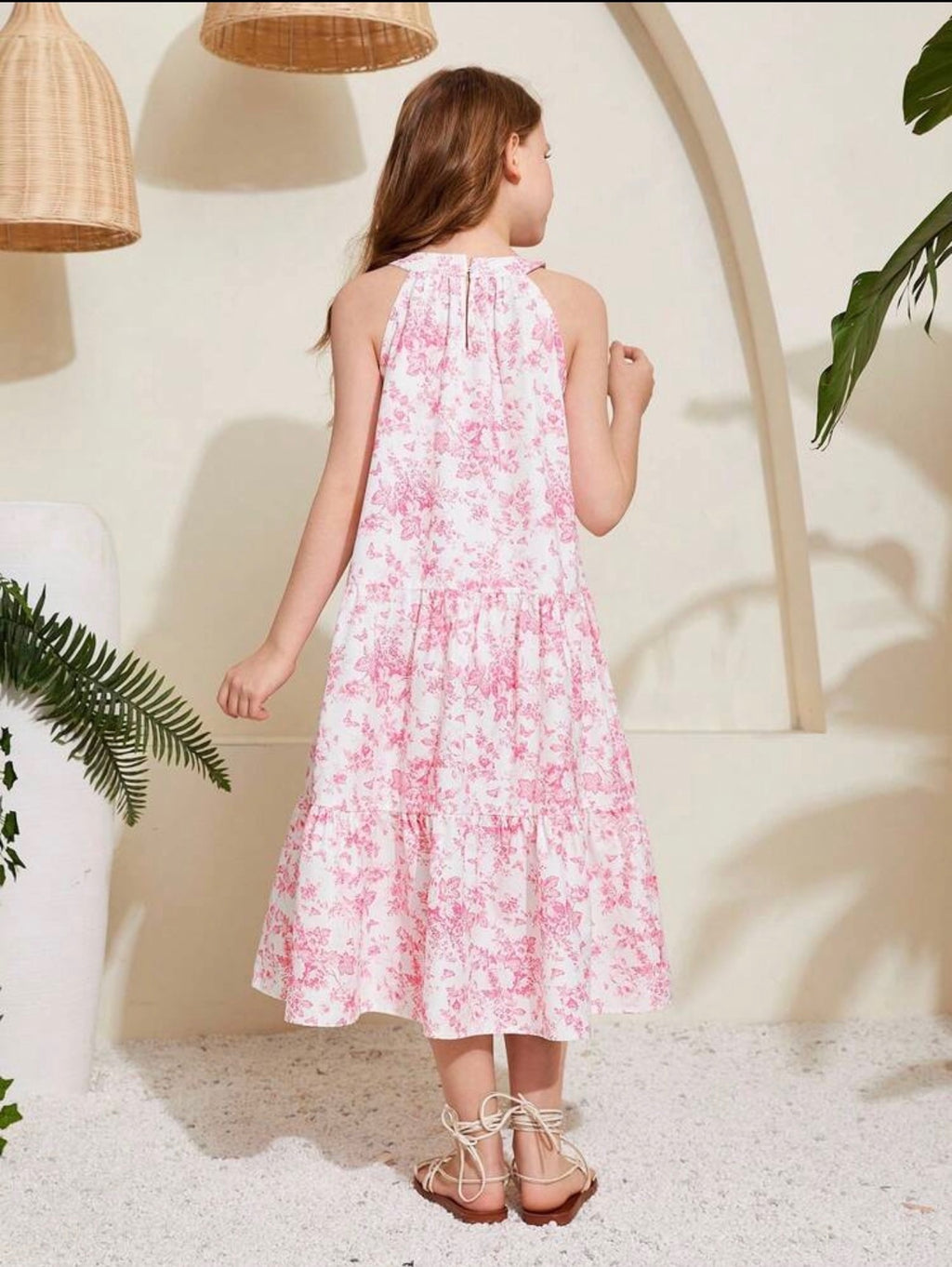 Vestido Infantil Pink Blossom
