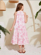 Vestido Infantil Pink Blossom