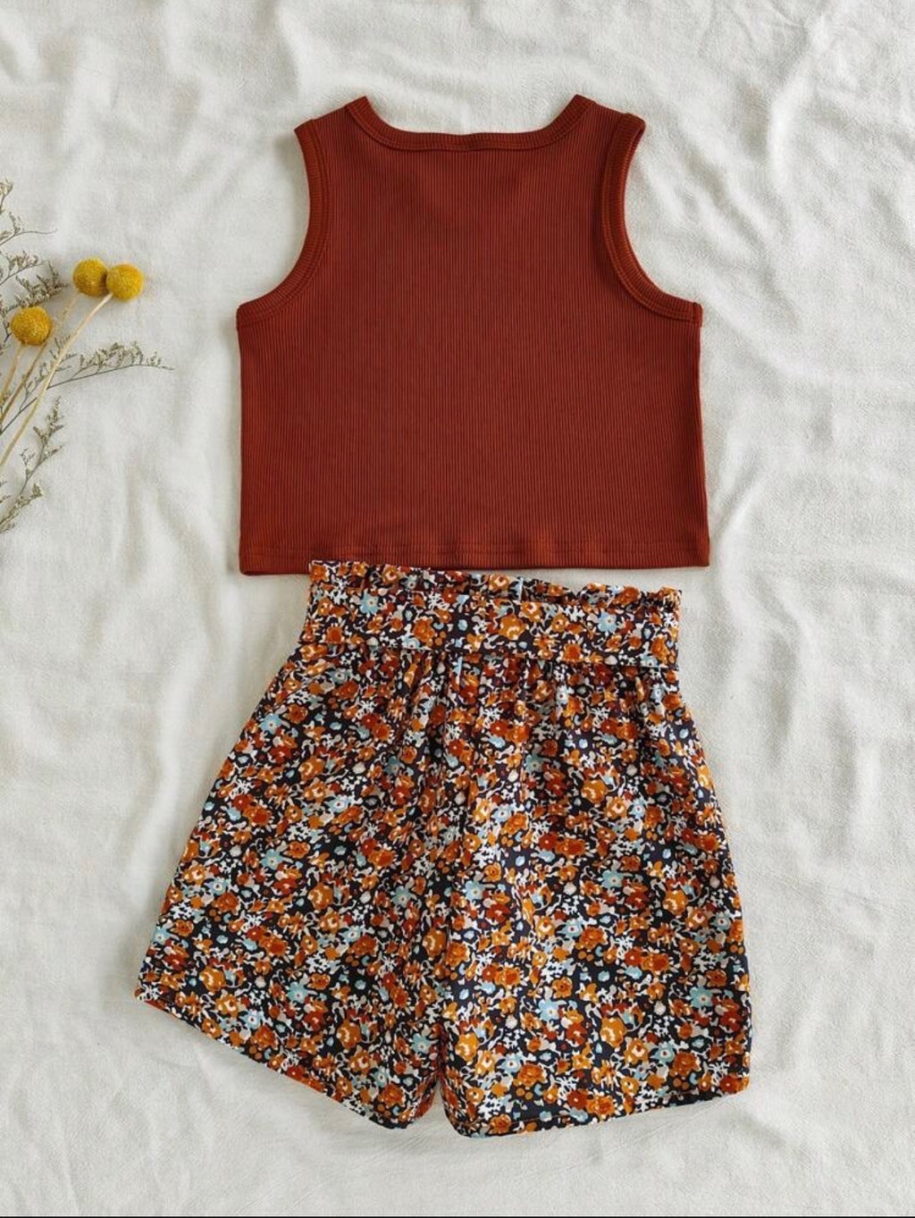 Conjunto de Niña Autumn Bloom