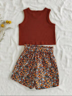 Conjunto de Niña Autumn Bloom