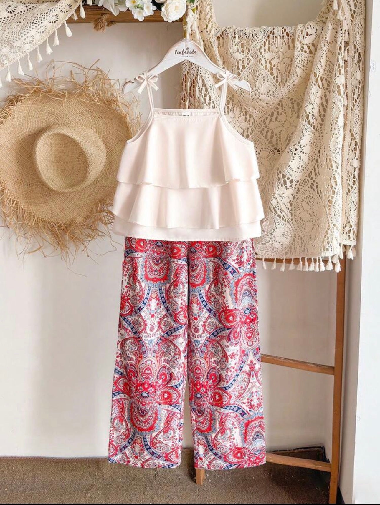 Conjunto Infantil Boho Paisley