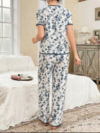 Pijama de Dama Blue Garden