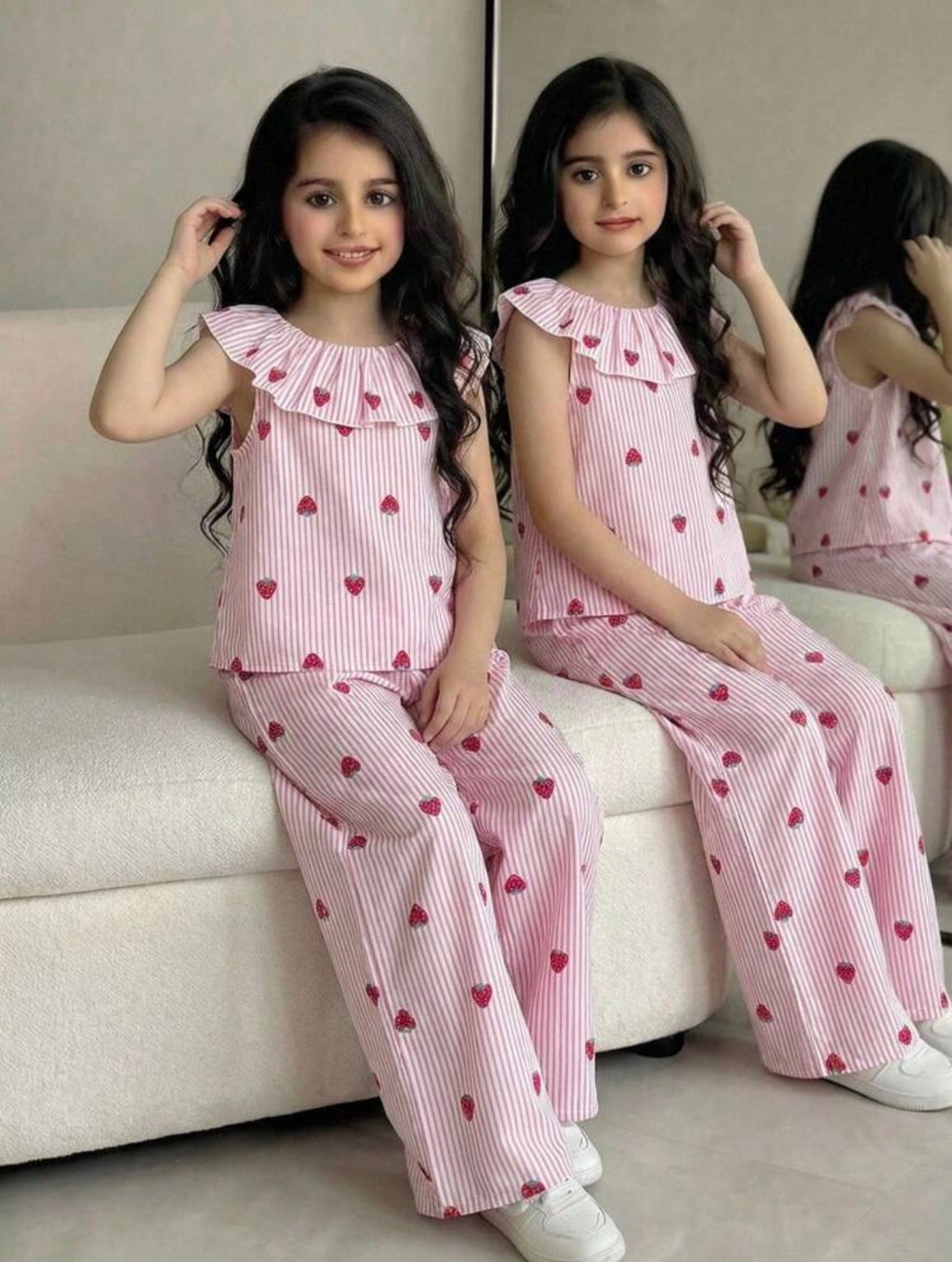 Conjunto Infantil Fresas