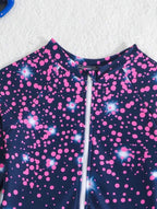 Traje de Baño Infantil Galaxy Splash Rosa