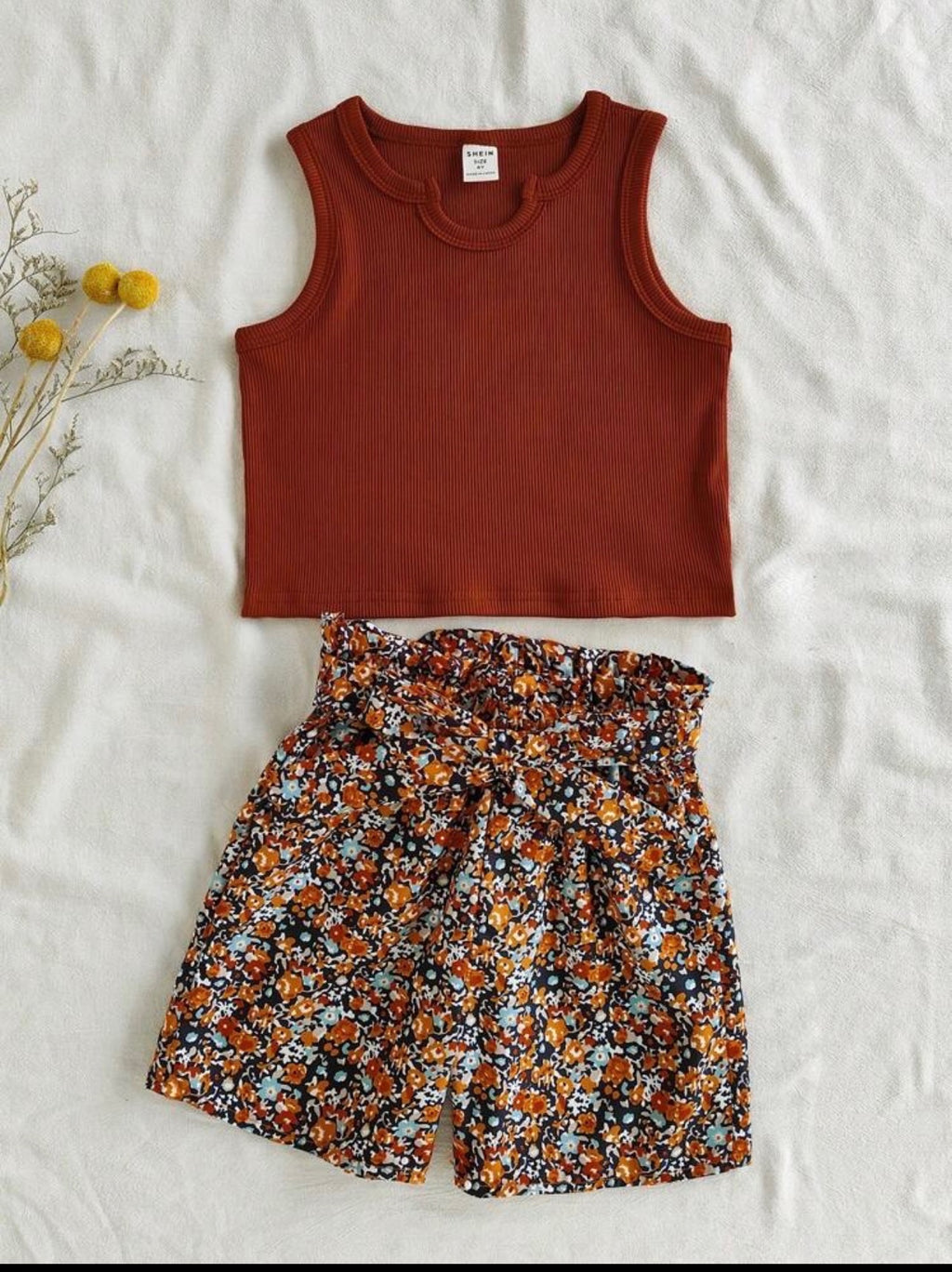 Conjunto de Niña Autumn Bloom
