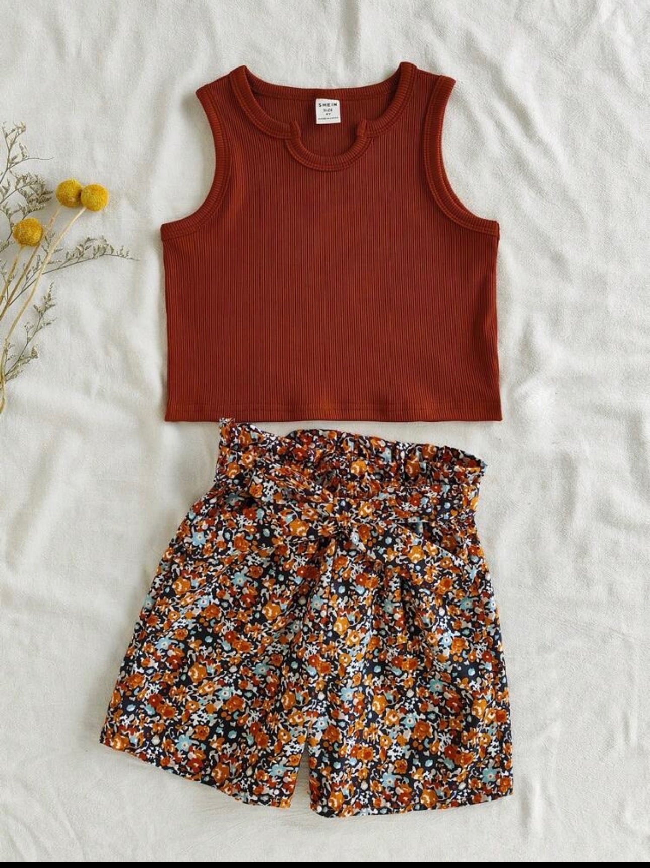 Conjunto de Niña Autumn Bloom