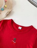 Conjunto Falda Short para Niña Cherry Sweet