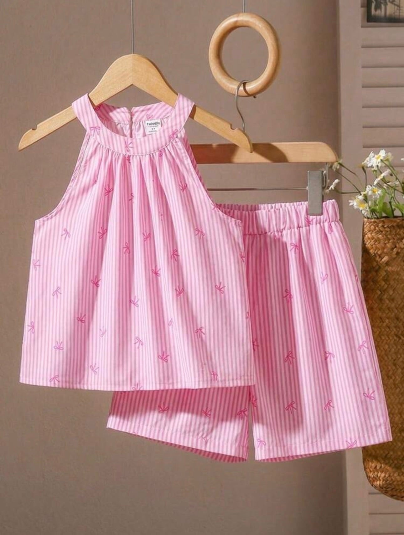 Conjunto Infantil Pink Ribbon