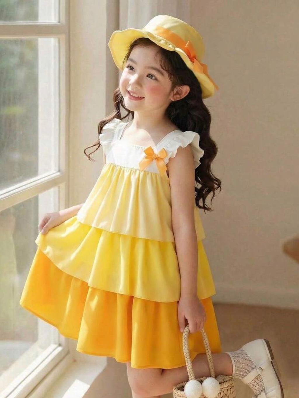Vestido Infantil Sunshine Layers