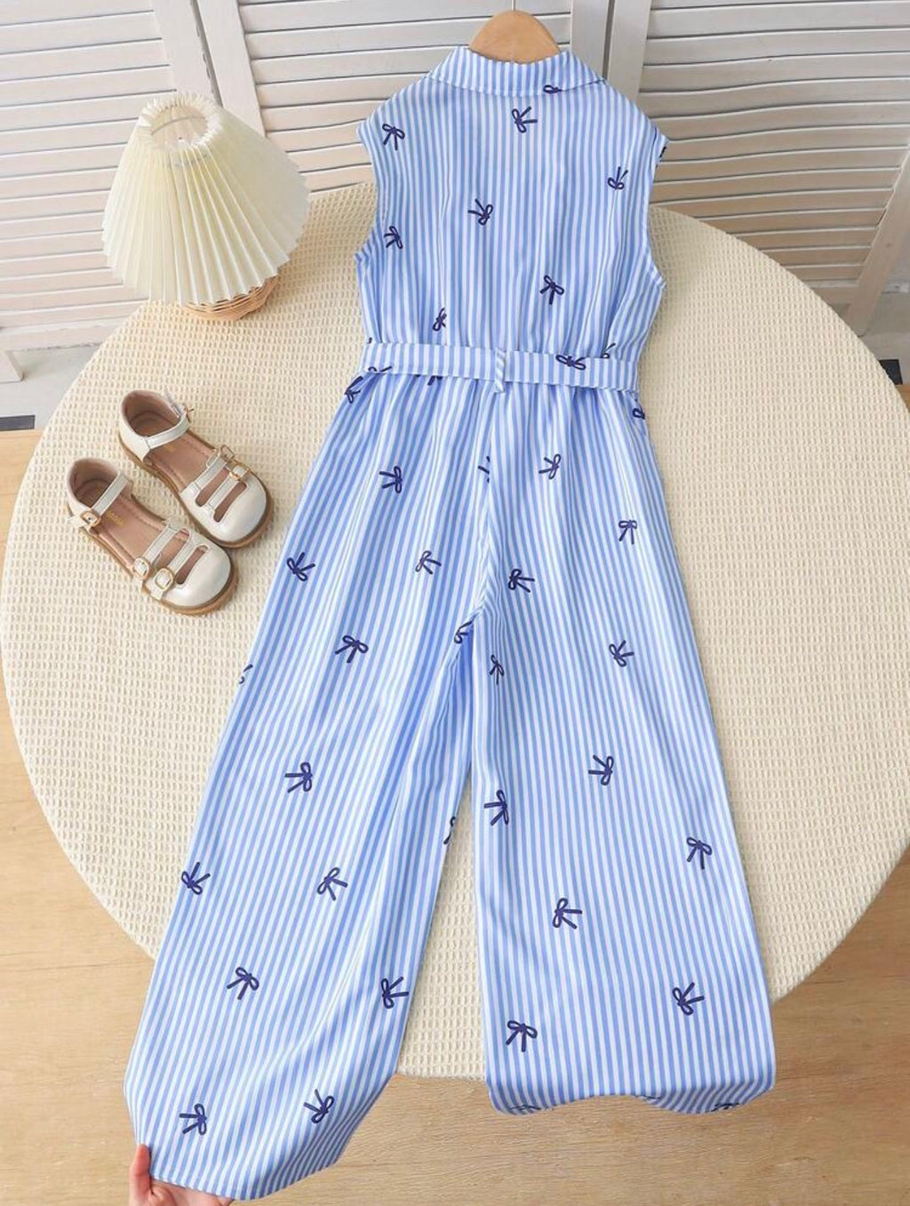 Enterizo Infantil Dulce Rayita Azul