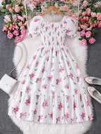 Vestido Infantil Rose Garden