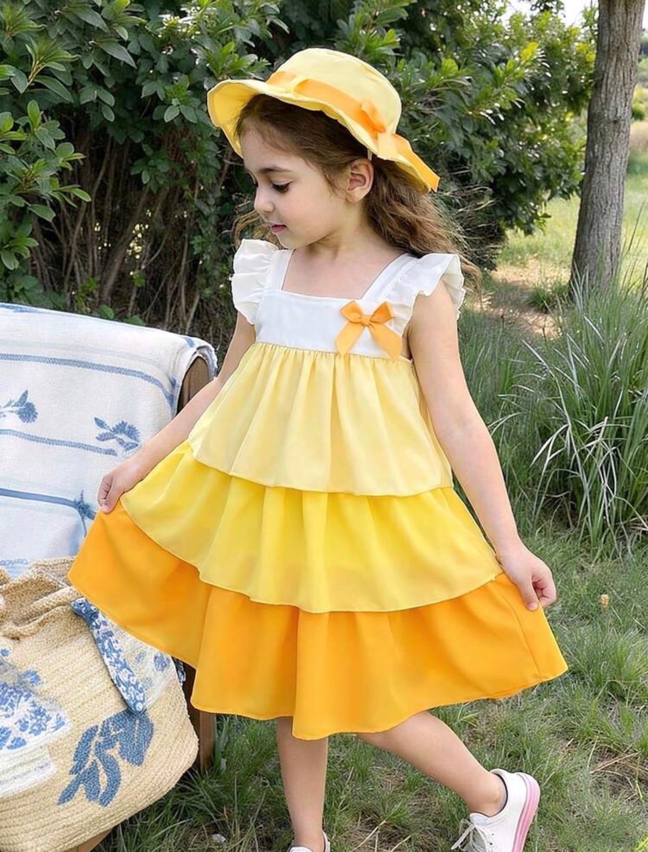 Vestido Infantil Sunshine Layers