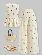 Conjunto Infantil Cherry Cream